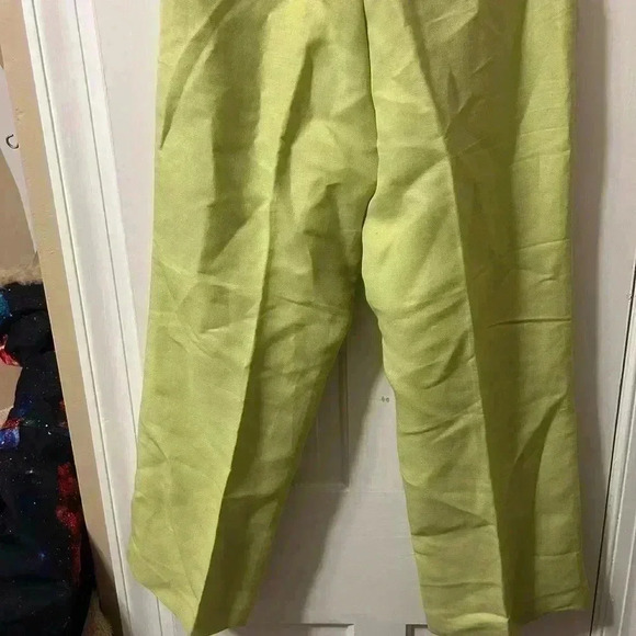 Emma & James Linen Pants Yellow Size 12 - Picture 7 of 7